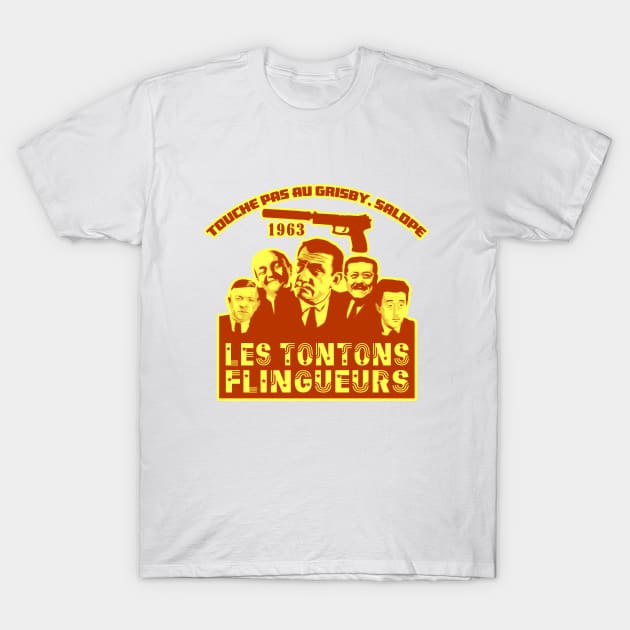 Les Tontons Flingueurs Acteur France Lino Ventura T Shirt